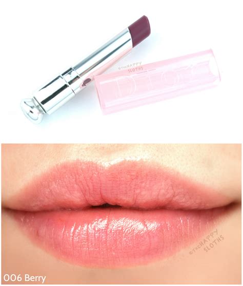 dior addict lip glow review berry